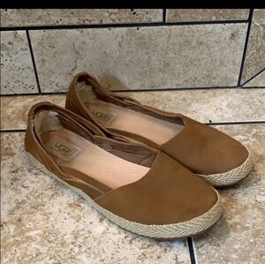 UGG Women's size 7.5 Tab Leather Flats